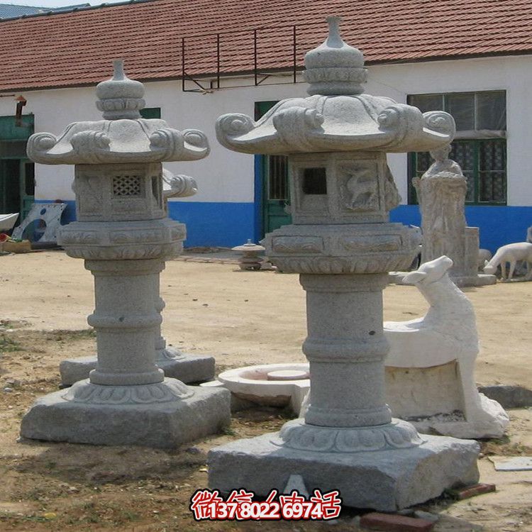 鏤空大理石石燈,匯聚古典與現代之美 鏤空大理石石燈,匯聚古典與現代之美