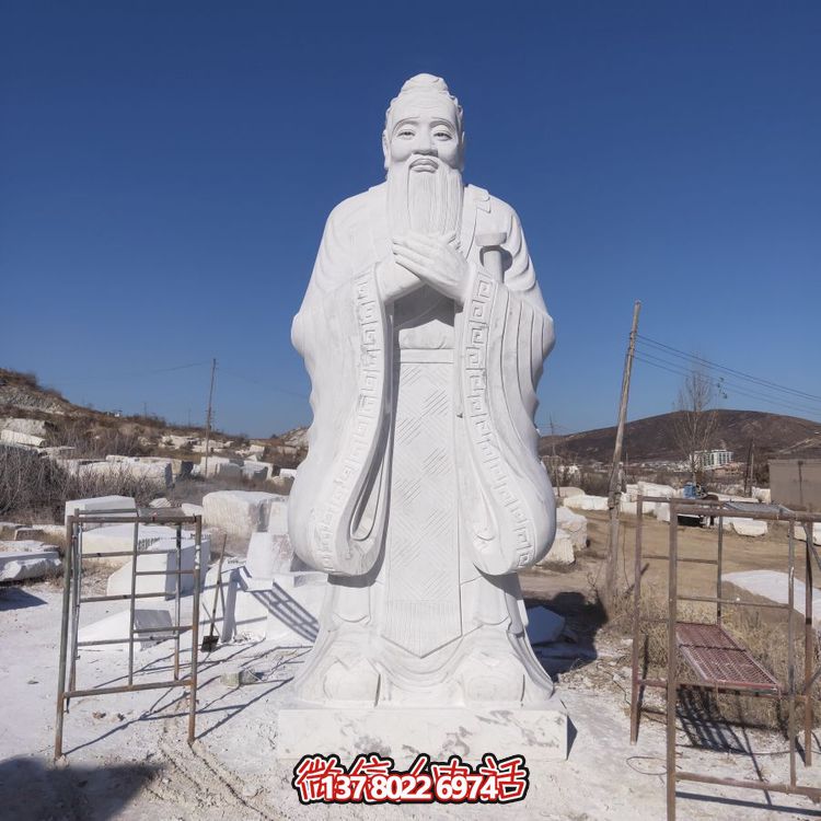 漢白玉雕塑——傳承歷史文化，喚起名人記憶
