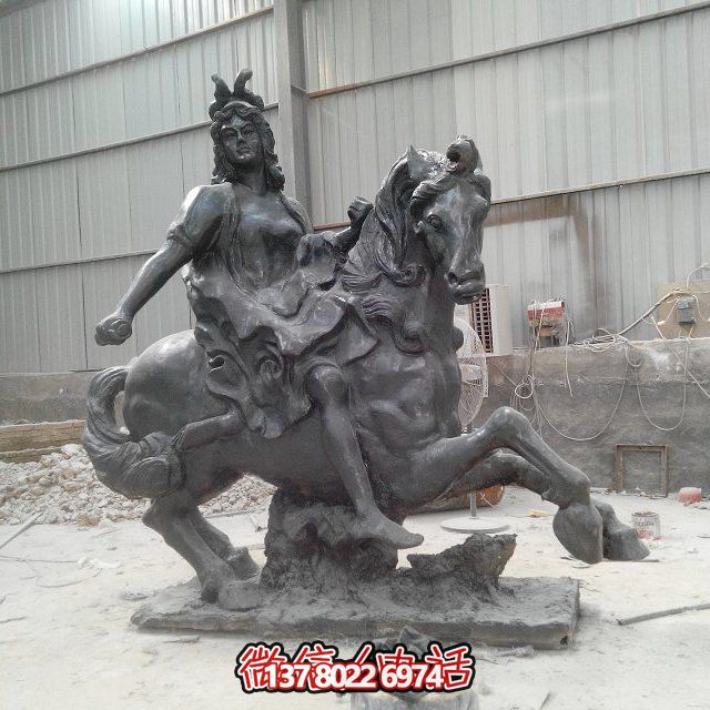西方風格玻璃鋼雕塑，打造精美景觀